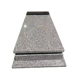 G664 Granite Tombstone  - Custom Engraved  Gravestone for Cemetery (Standard Size) - 180x90cm