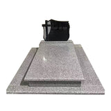 G623 Grey granite tombstone – Where Quality Meets Dignity - 180x170cm